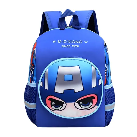 [Captain America] Dành cho bé đam mê Đội trưởng Mỹ- Captain America - Balo, Nón, Bóp Viết 3D