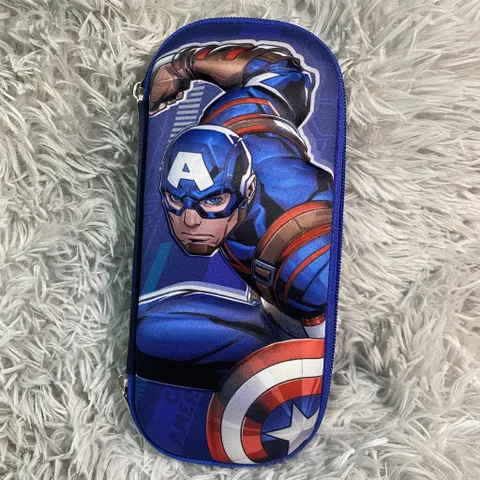 [Captain America] Dành cho bé đam mê Đội trưởng Mỹ- Captain America - Balo, Nón, Bóp Viết 3D