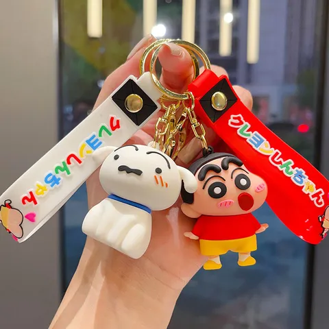 Móc khóa đồ chơi treo balo Shin cậu bé bút chì dễ thương phong cách sành điệu