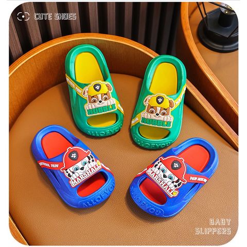 Dép cho bé trai bé gái từ 2 - 6 tuổi hình đội chó cứu hộ PAW Patrol trẻ em siêu dễ thương