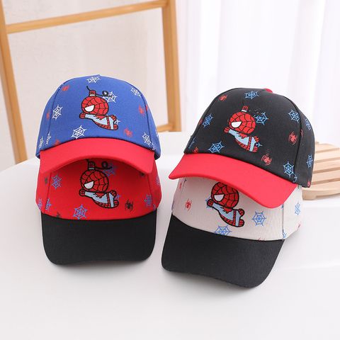 Nón lưỡi trai cho bé trai từ 3 đến 8 tuổi đam mê hoạt hình Người Nhện Spider Man