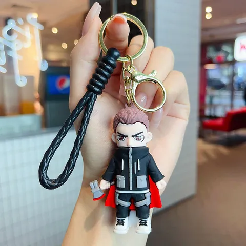 Móc khóa đồ chơi, phụ kiện treo balo nhân vật hoạt hình siêu anh hùng dễ thương cho bé