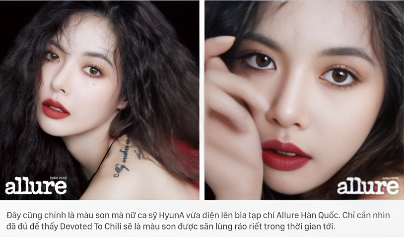 Son MAC Powder Kiss Lipstick Devoted To Chili đỏ ớt 240764