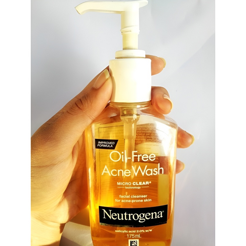 Sữa rửa mặt giảm mụn Neutrogena Oil Free Acne Wash 175ml  240759
