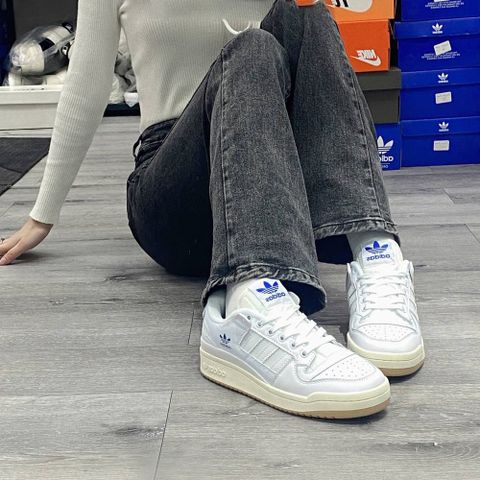 Giày Thể Thao Forum 84 Low Blue Bird - Giày Xanh Trắng Hàng Trung, Hot Trend Thời Trang, Chất Lượng Cao, Phong Cách Basic