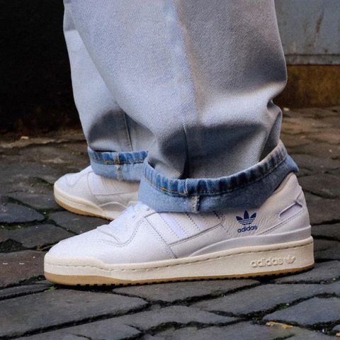 Giày Thể Thao Forum 84 Low Blue Bird - Giày Xanh Trắng Hàng Trung, Hot Trend Thời Trang, Chất Lượng Cao, Phong Cách Basic