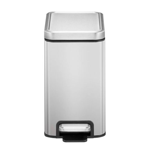 Thùng Rác Chống Bám Vân Tay EKO Stella Slim Step 30L - Thùng Rác Inox Cao Cấp, Thiết Kế Sang Trọng, Chống Mùi Hôi, Tháo Lắp Dễ Dàng