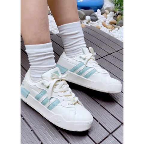 Giày Thể Thao ADV Rey Galle Chalk White Hazy Green - Sneaker Đen Trắng Mới Chất Lượng Cao, Thỏa Ước Đam Mê Thời Trang