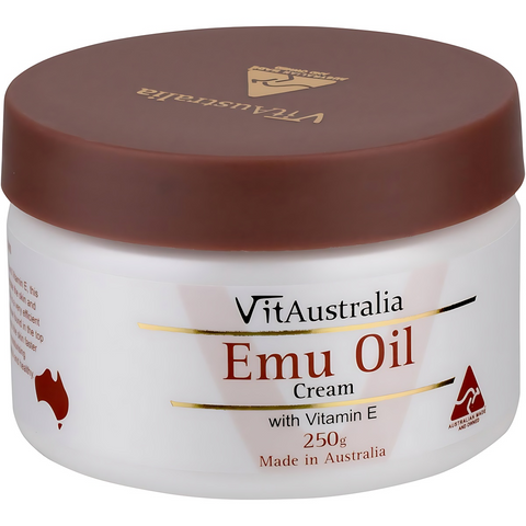 Kem Dưỡng Thể Vitaustralia Lanolin Oil Cream 250g - Dầu Cừu và Vitamin E Cho Da Mềm Mại, Chống Khô Da