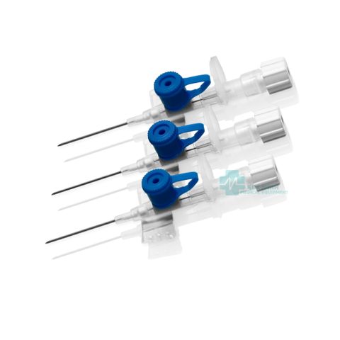 Kim Luồn Tĩnh Mạch PLUSFLEX 22G - Hộp 100 Cái, Sắc Nhọn, Siêu Mỏng, Dễ Tiêm - Thiết Bị Y Tế Chất Lượng Cao