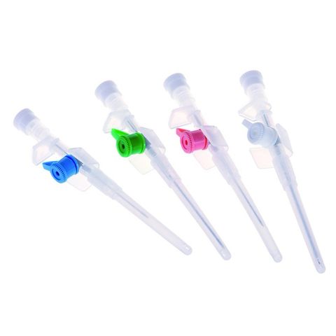 Hộp 100 Cây Kim Luồn Tĩnh Mạch Mediflon 14G-26G - Thiết Bị Y Tế An Toàn Có Cánh Bướm Và Cổng Bơm Thuốc