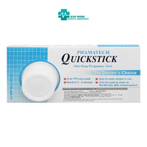 Combo 4 Que Thử Thai Quickstick - Chính Hãng Phát Hiện Thai Sớm, Xuất Xứ USA, Độ Tin Cậy 99%