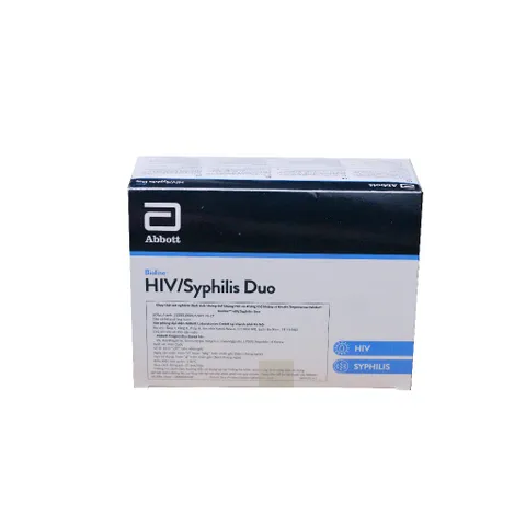Hộp 25 Que Thử HIV và Giang Mai Bioline Duo - Xét Nghiệm Nhanh Chính Xác 99,9%, Phù Hợp Sử Dụng Tại Nhà, Hàn Quốc