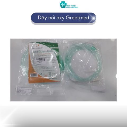 Dây Nối Oxy 2m GREETMED - Ống Thở Oxy Y Tế An Toàn, Dễ Sử Dụng, Phù Hợp Mọi Đối Tượng, Giải Pháp Chăm Sóc Sức Khỏe Hàng Đầu