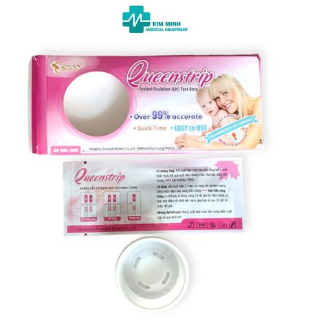Que Thử Rụng Trứng Queen Strip - Độ Chính Xác 99% Xác Định Ngày Rụng Trứng Dễ Dàng Cho Mẹ Bầu
