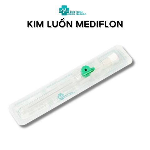 Kim Luồn Tĩnh Mạch Medikit Mediflon - Catheter Tiêm Truyền Tĩnh Mạch Hàng Ấn Độ, Nhiều Kích Cỡ, Dễ Dàng Sử Dụng