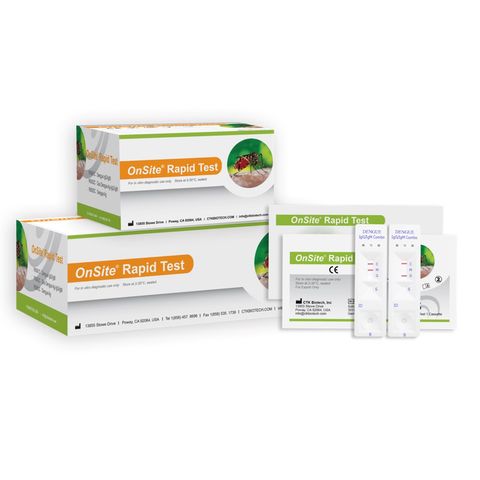 Que Thử Test Nhanh Sốt Xuất Huyết NS1 Ag & Kháng Thể IgG/IgM CTK - Hộp 30/40 Que Xét Nghiệm Chất Lượng Cao