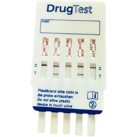 Que thử ma túy Fastep 5 chất - Hộp 25 test phát hiện đá, cần sa, thuốc lắc, morphine, ketamin - Thiết bị y tế chính hãng