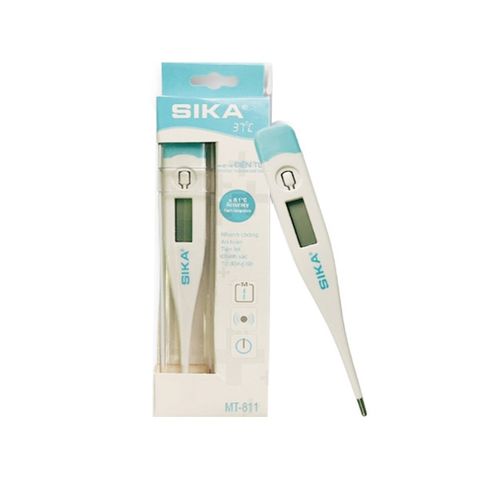 Nhiệt Kế Điện Tử Sika MT-811 - Đo Nhiệt Độ Cơ Thể Chính Xác, Dễ Dùng, Màn Hình LCD, Pin Kèm Theo, Bảo Hành 6 Tháng