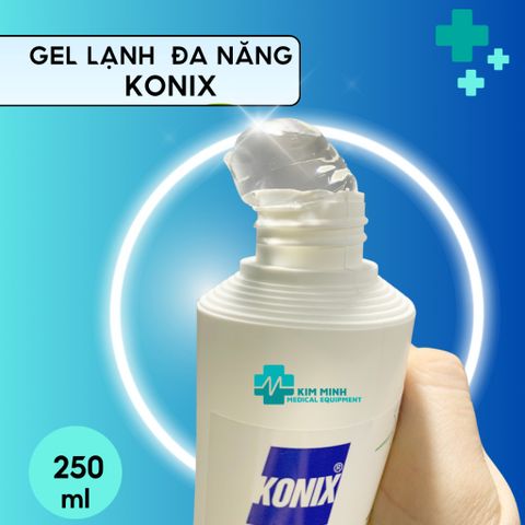Gel ECG Konix/Sky 250ml/260ml - Chất lượng cao dùng cho máy triệt lông, máy Hifu, điện tim và đo tim thai trong spa và cơ sở y tế