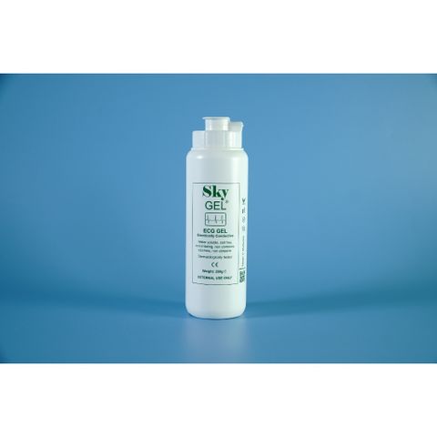 Gel điện tim SKY GEL - Gel siêu âm trắng an toàn cho máy điện tim, nâng cơ, triệt lông, không gây kích ứng da, chất lượng cao