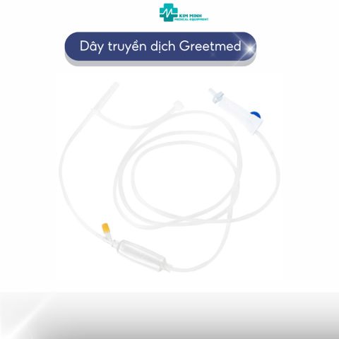 Dây truyền dịch kim cánh bướm Greetmed 22g - Thiết bị y tế an toàn, chính xác cho bệnh nhân truyền tĩnh mạch, dễ sử dụng, không độc hại