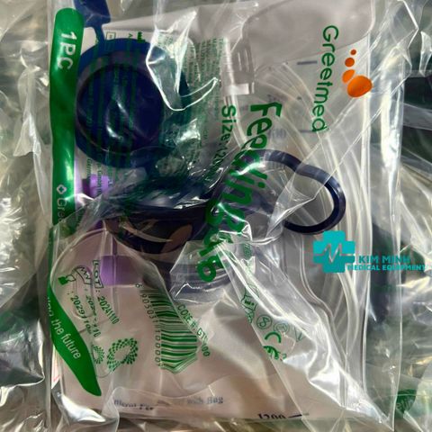 Combo 10 Túi Cho Ăn Y Tế Greetmed Dung Tích 1 Lít - 1,2 Lít - Thiết Bị Y Tế Chăm Sóc Bệnh Nhân