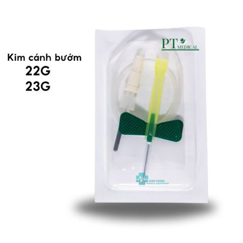 Kim Cánh Bướm Lấy Máu Chân Không 22G, 23G - Thiết Bị Y Tế An Toàn Cho Xét Nghiệm Máu