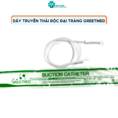 Combo 10 Dây Truyền Thải Độc Đại Tràng Cà Phê Enema Size 12 Chính Hãng Greetmed/Sintrue - Dụng Cụ Thải Độc An Toàn và Tiện Lợi