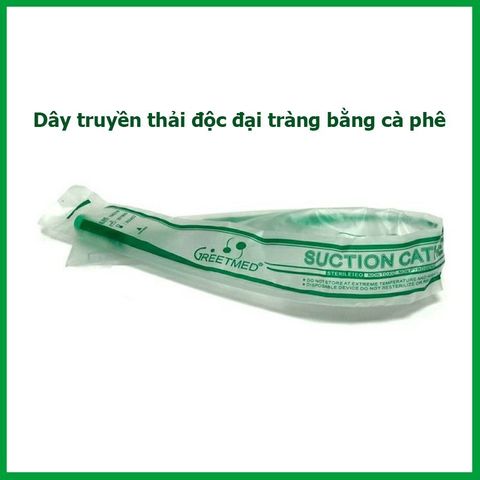Combo 10 Dây Truyền Thải Độc Đại Tràng Cà Phê Enema Size 12 Chính Hãng Greetmed/Sintrue - Dụng Cụ Thải Độc An Toàn và Tiện Lợi