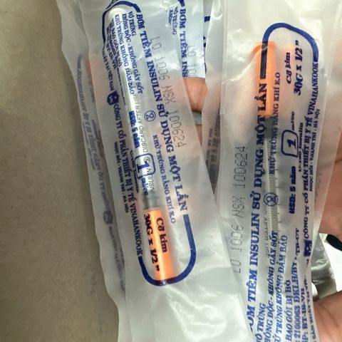 Kim Tiêm Insulin Sử Dụng Một Lần Vinahankook 1cc (10 Cây) - Thiết Bị Y Tế Tiểu Đường Vô Trùng Dùng Trong Thẩm Mỹ Spa