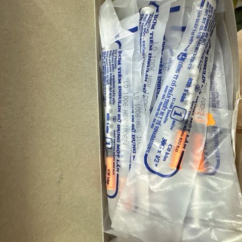 Kim Tiêm Insulin Sử Dụng Một Lần Vinahankook 1cc (10 Cây) - Thiết Bị Y Tế Tiểu Đường Vô Trùng Dùng Trong Thẩm Mỹ Spa