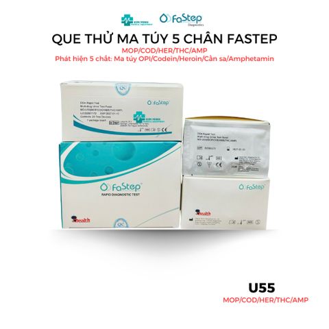 Que Thử Ma Túy 4 Chân Fastep - Bộ Kit Phát Hiện Chính Xác 4 Chất Ma Túy - Dễ Dàng Sử Dụng & Đọc Kết Quả
