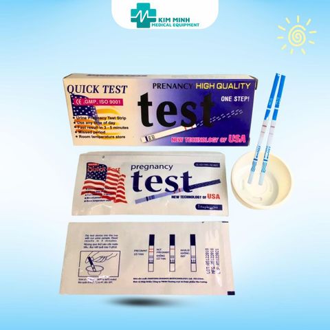 Combo 10 Que Thử Thai Quicktest Bản Nhỏ - Sản Phẩm Độ Chính Xác Cao Để Kiểm Tra Tình Trạng Có Thai Tại Nhà