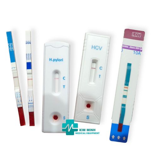 Que Test Nhanh Viêm Loét Dạ Dày H. Pylori Ab - Kit Xét Nghiệm Tại Nhà FASTEP MỸ, Dễ Dàng Sử Dụng, Kết Quả Nhanh Chóng