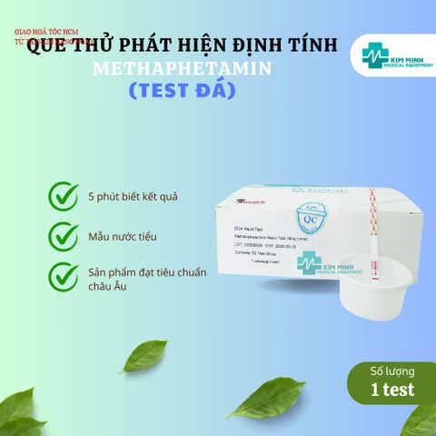 Kit Thử Nhanh Ma Túy Đá Fastep - 1 Que Xét Nghiệm Methamphetamine tại Nhà - Độ Chính Xác Cao, Hướng Dẫn Sử Dụng Kèm Theo