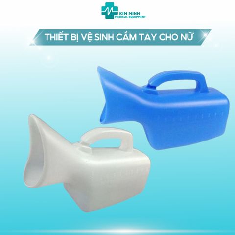 Bình Nước Tiểu, Thiết Bị Vệ Sinh Cầm Tay Di Động Giúp Chống Tràn Nhựa Cho Nữ
