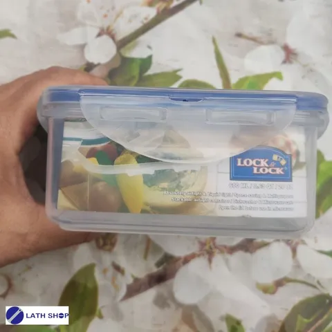 Hộp Bảo Quản Nhựa Hình Vuông LocknLock HPL854 - Dung Tích 600ml, An Toàn Trong Lò Vi Sóng, Máy Rửa Bát, Kín Hơi, Dễ Vệ Sinh