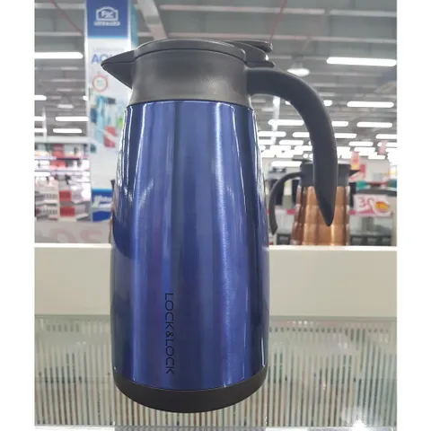 Bình Giữ Nhiệt Lock&Lock LHC1432 Thiết Kế Quai Cầm Tiện Lợi - Chất Liệu Thép Không Gỉ-1.2L