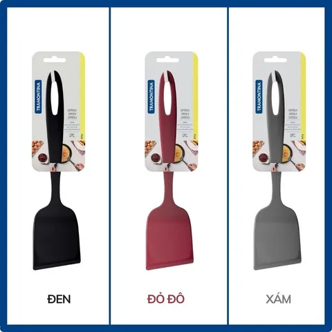 Xẻng Nấu Ăn Tramontina 30cm Nhựa PA An Toàn, Chịu Nhiệt 180°C - Dụng Cụ Gia Dụng Nhà Bếp Chất Lượng Từ Brazil 25160