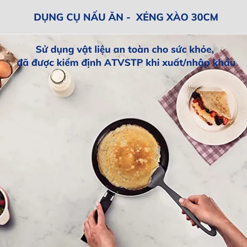 Xẻng Nấu Ăn Tramontina 30cm Nhựa PA An Toàn, Chịu Nhiệt 180°C - Dụng Cụ Gia Dụng Nhà Bếp Chất Lượng Từ Brazil 25160