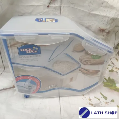 Thùng Đựng Gạo LocknLock 12L (10kg) Kín Hơi HPL510 - Đồ Gia Dụng Tiện Lợi có Bánh Xe Lăn, An Toàn và Bảo Quản Thực Phẩm Tốt Nhất