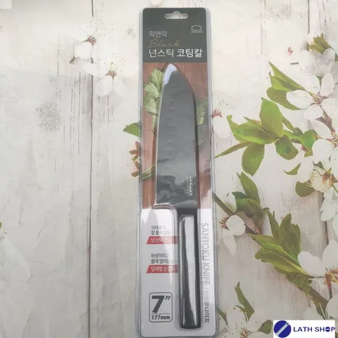 Dao Nhà Bếp Santoku Knife Dài 300 mm, Thép Không Gỉ, hiệu Lockn&Lock CKK312