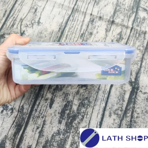 Hộp Nhựa Bảo Quản Thực Phẩm Để Tủ Lạnh Có Khóa 4 Cạnh Kín Hơi Classic Lock&Lock HPL815 - 550ml