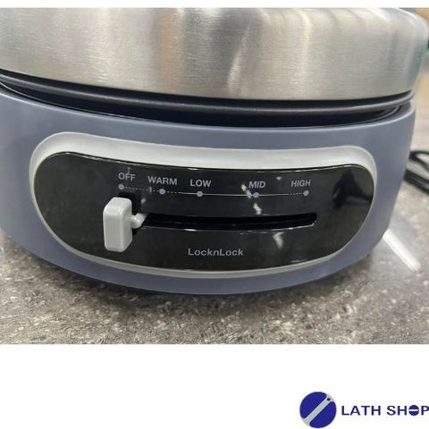 Nồi Lẩu Điện Đa Năng LocknLock 4L - Nấu Lẩu, Nướng, Xào, Hầm Công Suất 1300-1500W, Khay Inox Chống Dính, Bảo Hành 24 Tháng