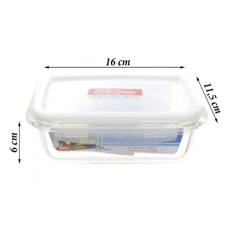 Hộp Thủy Tinh Chịu Nhiệt Lock&Lock LLG426 530ml - Hàng Chính Hãng