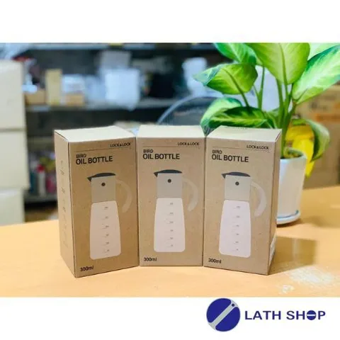 Bình Đựng Dầu Ăn LocknLock 300ml Với Nắp Mở Tự Động - Thiết Kế Độc Đáo Giúp Đổ Dầu Dễ Dàng Và Sạch Sẽ