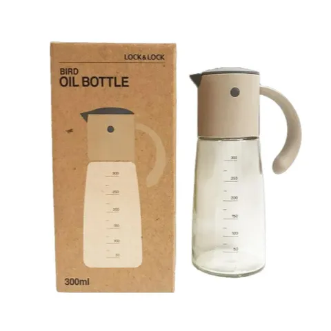 Bình Đựng Dầu Ăn LocknLock 300ml Với Nắp Mở Tự Động - Thiết Kế Độc Đáo Giúp Đổ Dầu Dễ Dàng Và Sạch Sẽ
