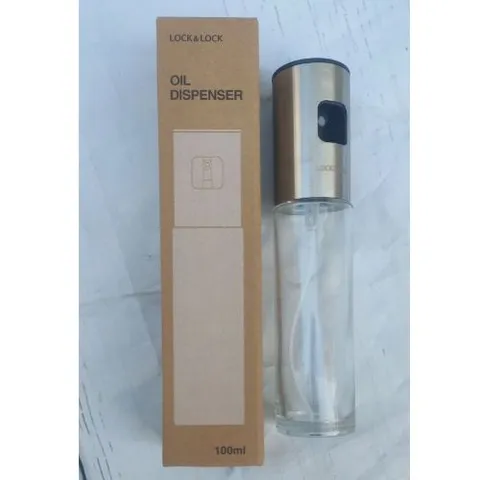 Bình Xịt Dầu Lock&Lock 100ml Kèm Phểu Và Cọ Rửa - CKO109 