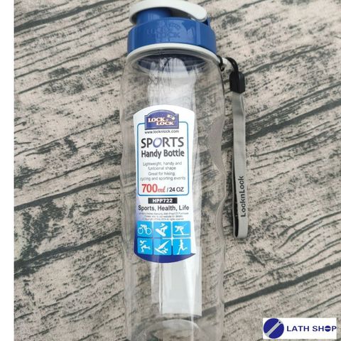 Bình Nước Thể Thao LocknLock HPP722 700ml - Bình Du Lịch An Toàn, Chất Liệu Nhựa Bền, Thiết Kế Gọn Gàng, Dễ Dàng Mang Theo